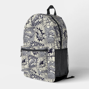 Sac À Dos Imprimé Art Pop Bande Dessinée