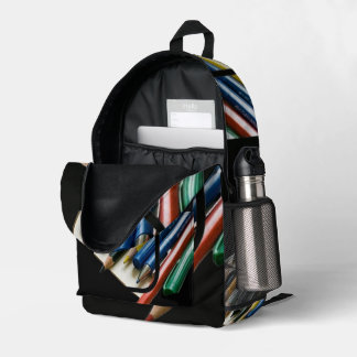 Sac À Dos Imprimé Art Vibes