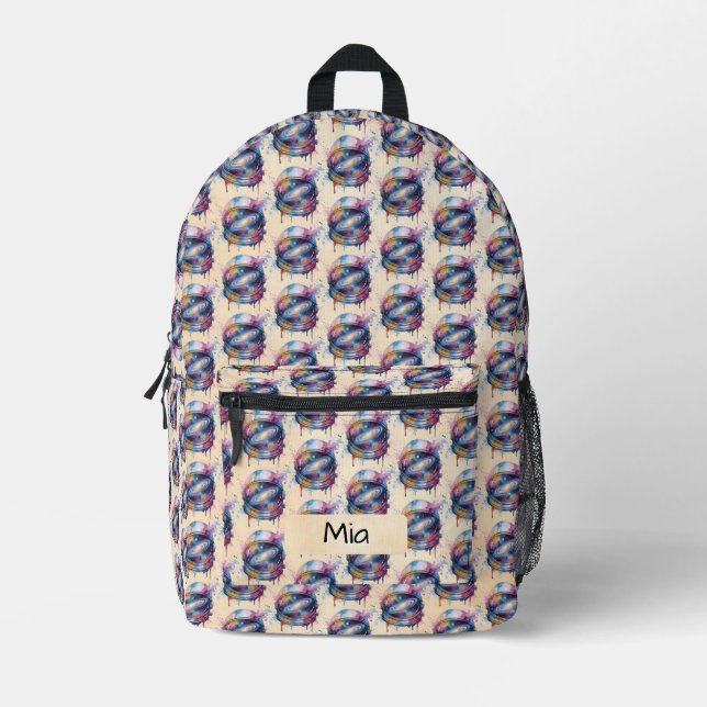 Sac À Dos Imprimé Astronaute (Recto)