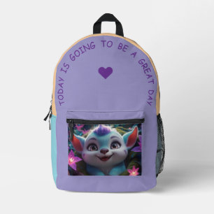 Sac À Dos Imprimé Aujourd'Hui Va...