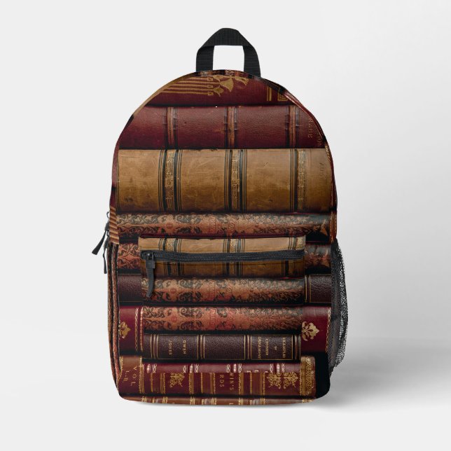 Sac À Dos Imprimé Auteur du livre d'antiquités (Recto)