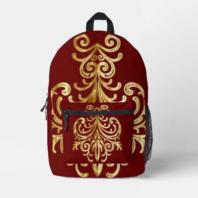 Sac À Dos Imprimé Autorité des cadeaux de Noël® (Recto)