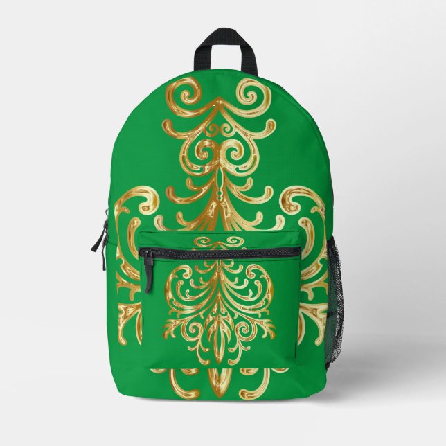 Sac À Dos Imprimé Autorité des cadeaux de Noël® (Recto)