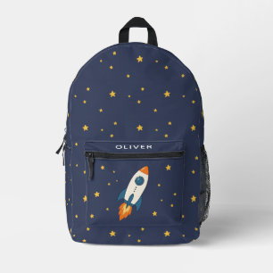 Sac À Dos Imprimé Aventure spatiale de la fusée de l'explorateur spa