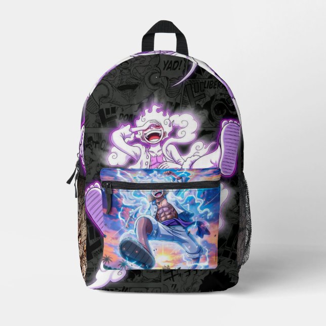 Sac À Dos Imprimé Backpack Luffy gearfifth (Recto)
