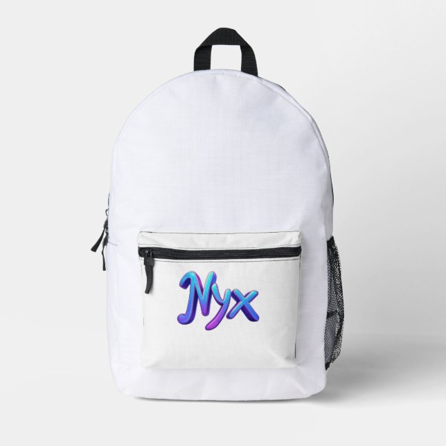 Sac À Dos Imprimé Backpack NYX (Recto)