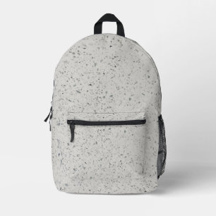 Sac À Dos Imprimé Bagage Motif du littoral du Terrazzo