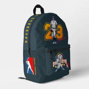 Sac À Dos Imprimé Baseball Stars & Stripes (mode D)