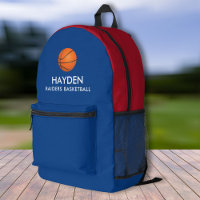 Basketball Sports Team Couleurs personnalisées Nom