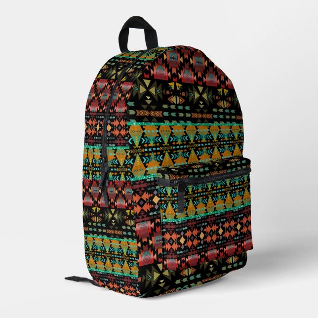 Sac À Dos Imprimé Beau style de courtepointe sud-ouest (Coin arrière gauche)