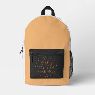 Sac À Dos Imprimé bébé froid dehors