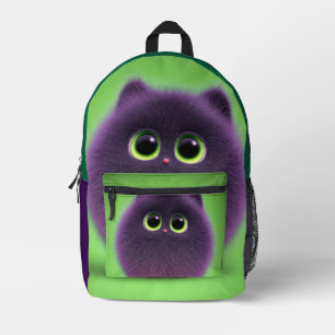 Sac À Dos Imprimé Bert Sootkins, un chat magique