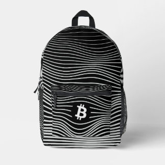 Sac À Dos Imprimé Bitcoin Force (Black) 