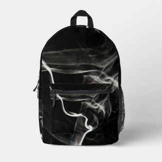 Sac À Dos Imprimé Black Rising Smoke