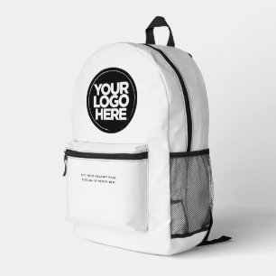 Sac À Dos Imprimé BLANCHE   Logo et texte personnalisés