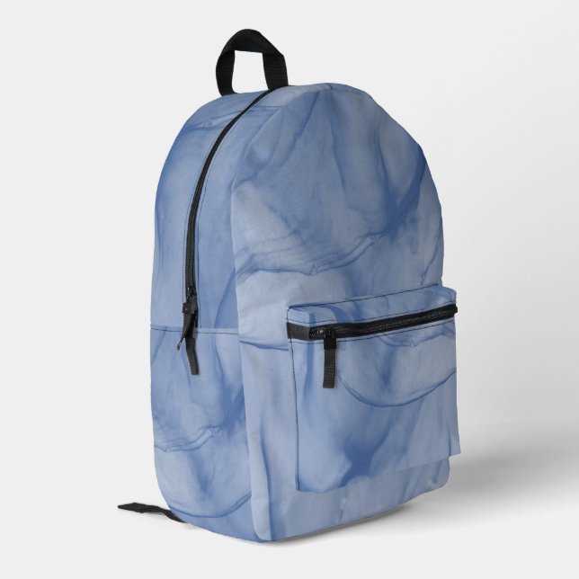 Sac À Dos Imprimé Bleu stratifié (Coin arrière gauche)