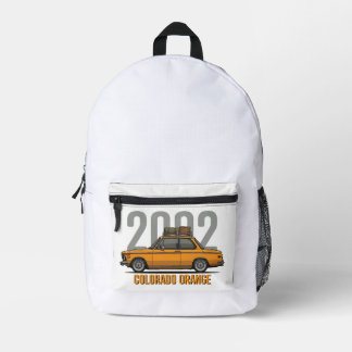 Sac À Dos Imprimé BMW 2002 orange Colorado