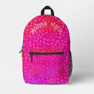 Sac À Dos Imprimé Boho rose