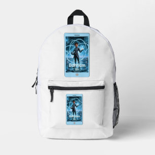 Sac À Dos Imprimé Bohrium (Bh) – Collection ATOMIVRA™