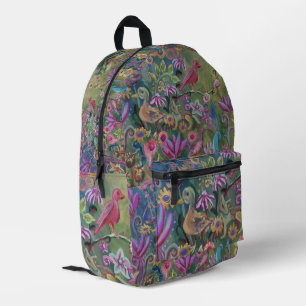 Sac À Dos Imprimé bois enchanté