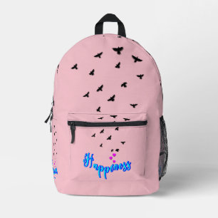 Sac À Dos Imprimé Bonheur