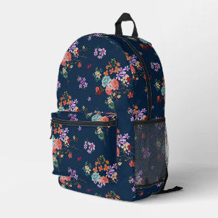 Sac À Dos Imprimé Bouquet de rose motif floral