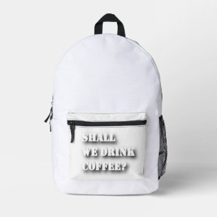 Sac À Dos Imprimé Bouton