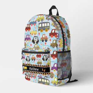 Sac À Dos Imprimé Boys de transport bleu