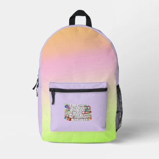 Sac À Dos Imprimé Bracelets d'amitié