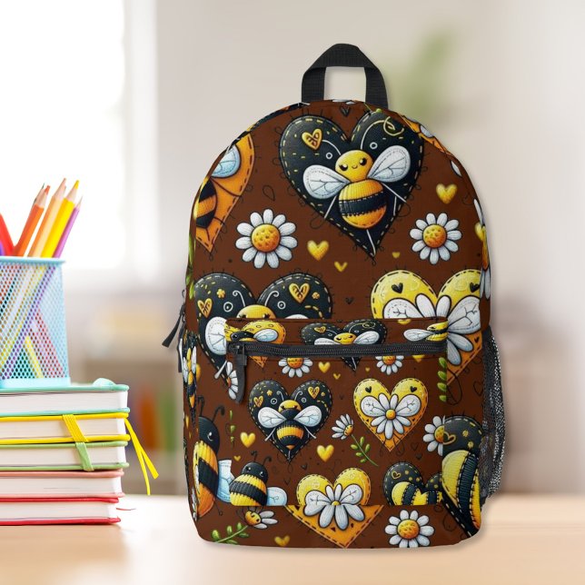 Sac À Dos Imprimé Bumblebee Love (Créateur téléchargé)
