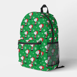 Sac À Dos Imprimé cacahuètes Snoopy Santa Claus