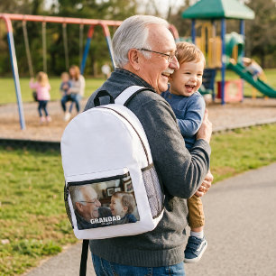 Sac À Dos Imprimé Cadeau de papy est pour premier fois grand-père