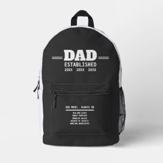 Sac À Dos Imprimé Cadeau quotidien pour papa établi