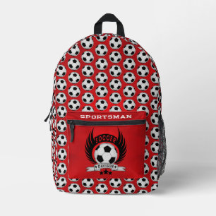 Sac À Dos Imprimé Cadeaux de ballon de football pour enfants Garço