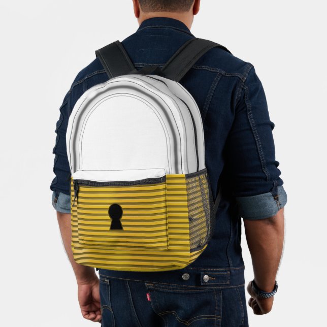 Sac À Dos Imprimé Cadenas -  (Insitu (Modèle))