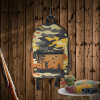 Sac à dos imprimé Camo et Chasseur de canard