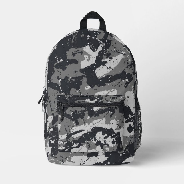 Sac À Dos Imprimé Camo militaire (Recto)