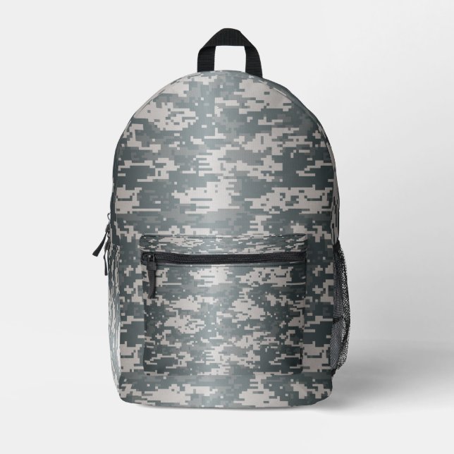 Sac À Dos Imprimé Camo numérique (Recto)