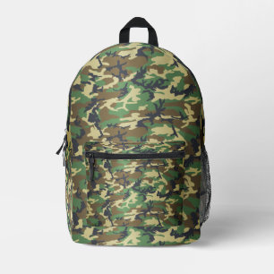 Sac À Dos Imprimé Camo Woodland