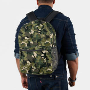 Sac À Dos Imprimé Camouflage classique