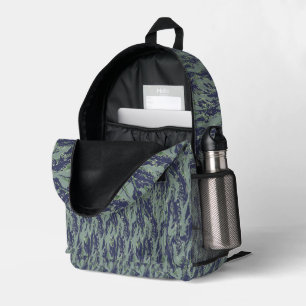 Sac À Dos Imprimé Camouflage Militaire Forêt Rayure de Tigre