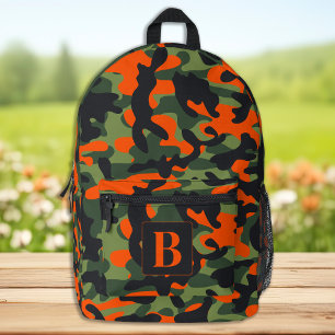 Sac À Dos Imprimé Camouflage monographique personnalisé Hunter Camo