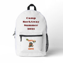 Camp D'Été Retour Pack Un Camper Joyeux Mignonne O