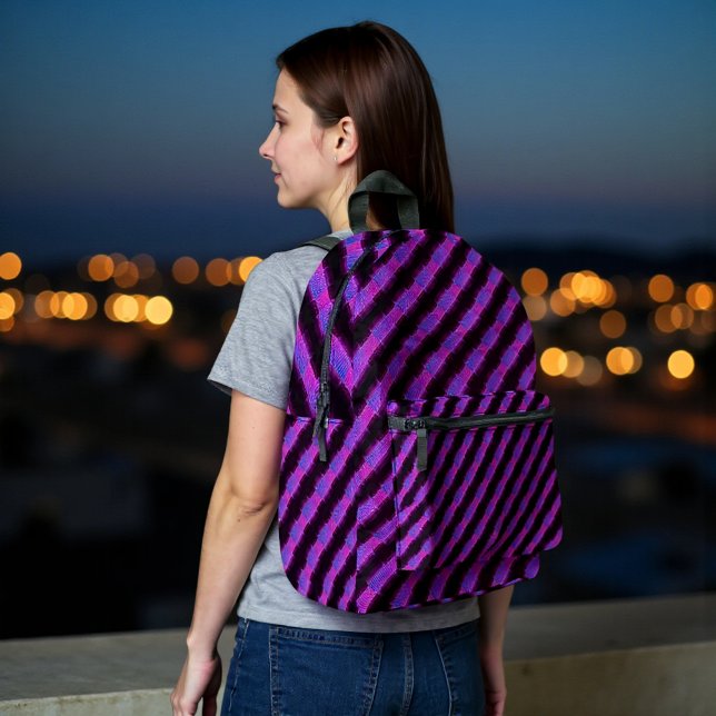Sac À Dos Imprimé Carreaux Cyber (Créateur téléchargé)
