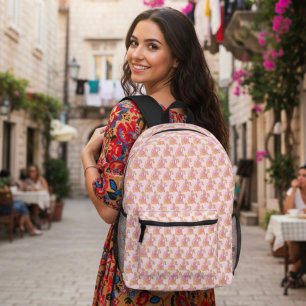 Sac À Dos Imprimé Cartable imprimé Raiponce