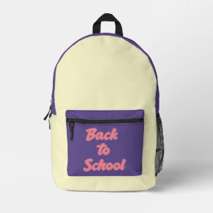 Sac À Dos Imprimé Cartable personnalisé avec votre photo