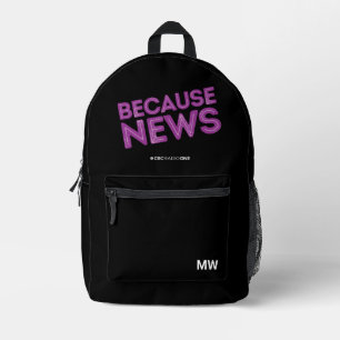 Sac À Dos Imprimé CBC Parce que les nouvelles