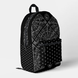 Sac À Dos Imprimé Céramique noir