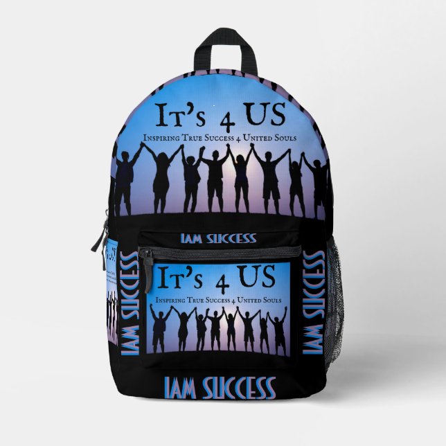 SAC À DOS IMPRIMÉ C'EST 4 US (Recto)