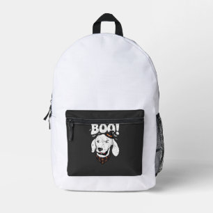 Sac À Dos Imprimé Chapeau de sorcière pour chien Halloween Boo Chauv